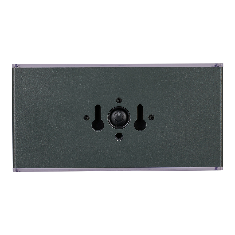 Applique Solaire Haut/Bas 3000K Alu IP65